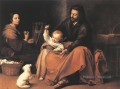 La Sainte Famille 1650 espagnol Baroque Bartolome Esteban Murillo